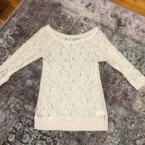 EXPRESS LACE BLOUSE